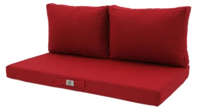 Immagine prodotto di Cuscini per salotto da giardino sfoderabile 120x60cm - Bordeaux Chiné