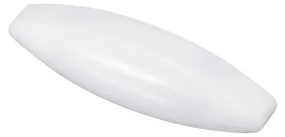 Productafbeelding van Magnetische Mengstaaf - Roerstaafje Staafje - Vloeistoffen Mengen - Olijfvormig - 60 mm x 18 mm - Wit
