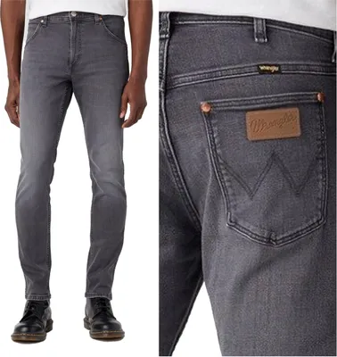 Produktbild von WRANGLER, Herren Jeanshosen, Straight fit, 11MWZ, W38 L32, Schwarz, Jeans, baggyjeans, buggy