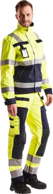 Produktbild von Blakläder Multinorm-Jacke, gelb / marineblau, Unisex-Größe: M