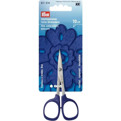 Image de Ciseaux de broderie PROFESSIONAL fins 10cm | PRYM 611514