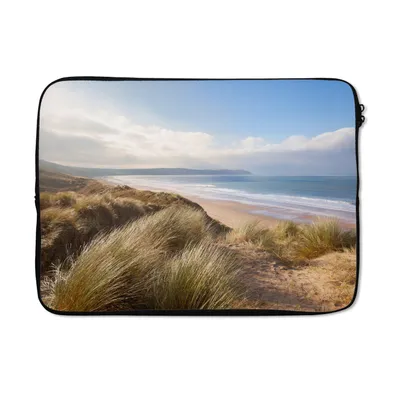 Produktbild von MuchoWow® Laptop Hülle 14 ZollStrand - Düne - Natur Laptoptasche - Laptoptasche - Stoßsicher - Schutzhaube