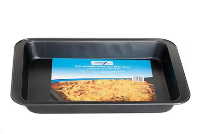 Produktbild von Grillform, Auflaufform, Bratform 42 x 29  x 4 cm, Antihaftbeschichtung