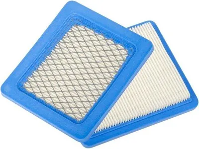 Obrázok produktu pre Vzduchový filter (balenie po 2 ks) – náhradný diel pre Briggs & Stratton 491588 – kompatibilný s John Deere PT15853 – Oregon 30-710