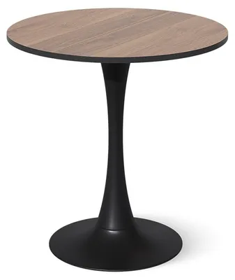 Produktbild von Esstisch Vicco Carl Nussbaum/Schwarz 70 x 70 cm, Model 61400