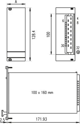 Image de Schroff Pentair Techn. Frontplatte 21005-473 (21005473)