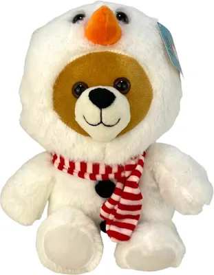 Produktbild von Schneemann Stofftier Teddy  - ca. 33 cm