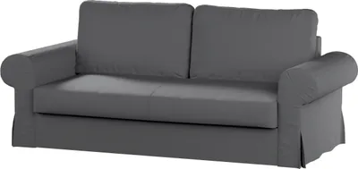 Produktbild von Dekoria Bezug für Backabro 3-Sitzer Sofa ausklappbar, grau, Bezug für Backabro 3-Sitzer Sofa