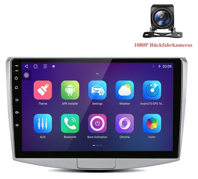 Obrázok produktu pre 10-palcové autorádio s Androidom pre modely VW Passat B6, B7, CC, Magotan (ročníky 2010-2015), s bezdrôtovým CarPlay a Android Auto, 8-jadrový procesor, 6+128 GB pamäte, DSP, 4G LTE, 1080P cúvacia kamera, GPS