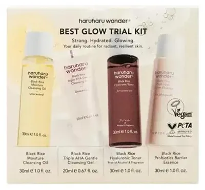 Zdjęcie produktu dla Zestaw próbny kosmetyków Haruharu Wonder Best Glow