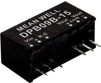 Image de MEAN WELL DPB09B-15 Alimentation & Convertisseur de tension (DPB09B-15)