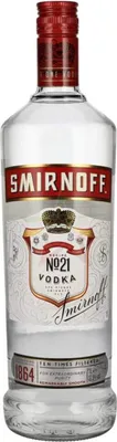Produktbild von Smirnoff Vodka 37,50 % 1,00 Liter
