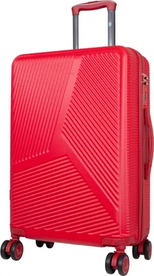 Produktbild von Mittelgroßer Reisekoffer Alcudia 60 L Hartschale Trolley ABS rot