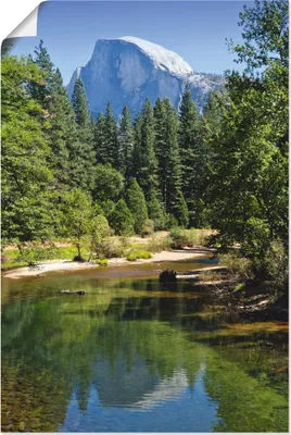 Produktbild von ARTland Poster Yosemite Valley Half Dome River of Mercy Größe: 20x30 cm