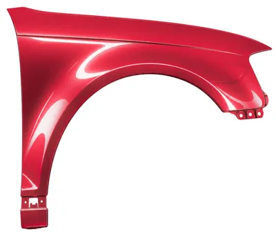 Productafbeelding van Spoiler voor Audi A3 8P, rechts, onderdeelnummer LZ3F, bouwjaar 2008-2013, nieuw, gespoten