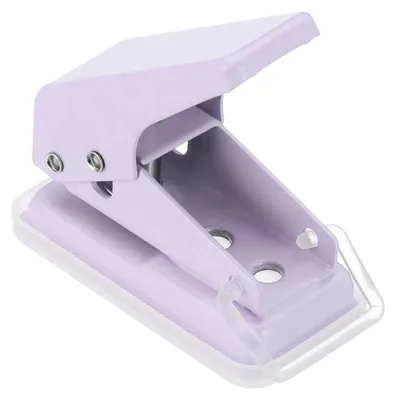 Mini-Locher 6 mm, 6 Blatt Kapazität, Metall, lila