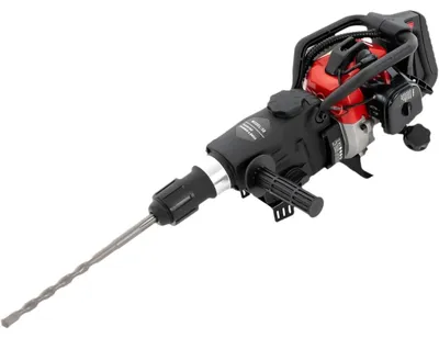 Immagine prodotto di Martello demolitore per calcestruzzo - Martello demolitore a benzina - 33 cm³ 2 tempi - Energia di percussione 30 J - 2300–4000 colpi/min - 12,95 kg - Nero/Rosso