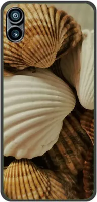 Produktbild von König Design Hülle kompatibel mit Nothing Phone 1 Kunststoff Soft Handyhülle - Handy Case Muscheln