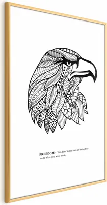 Produktbild von Posterpapier Poster - Eagle of Freedom 29.7x42 cm Tiere g-A-0174-ao-a
