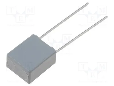 Produktbild von 10x Kondensator: Polyester Rastermaß: 5mm 40VAC 100nF 63VDC 10% BFC237018104 Poly