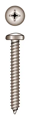 Produktbild von Blechschraube, Linsenkopf, DIN 7981, A4, 3,5x16mm