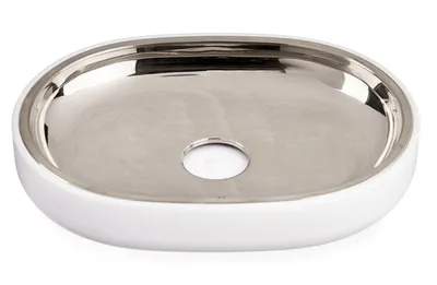 Produktbild von SEIFENHALTER 13x9,5cm Seifenschale Seifenablage Seifenkiste Seifenkorb Seifen Halter (Weiss-23)