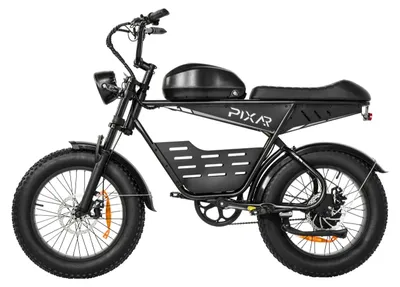 Image de Vélo électrique Pixar SUPER V 48V 30AH 20x4 noir Freins à Disque