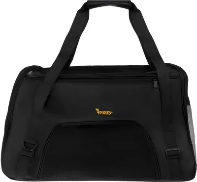 Produktbild von Purlov 20940 Tiertransporttasche 50 x 30 x 25 cm schwarz