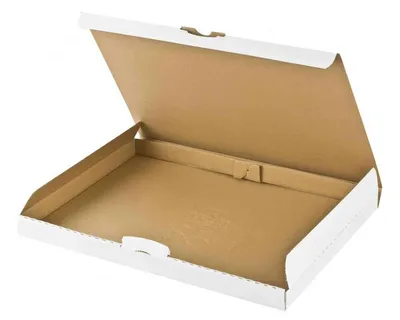 Produktbild von 25x Versandkarton 255x190x30mm schnelle Aufrichtung Steckverschluss Maxibrief DHL briefkastentauglich Höhe 3cm A5 B55 weiß