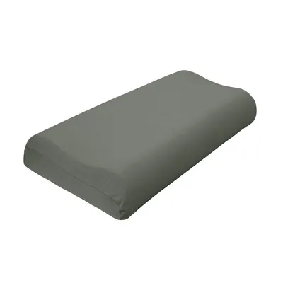 Produktbild von Traumschlaf Universal Bezug für Nackenstützkissen L-XL, Höhe 11-14 cm anthrazit