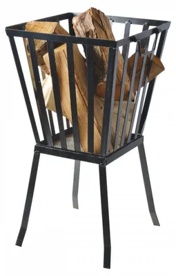 Image de Esschert Design Corbeille à feu carrée ; FF119