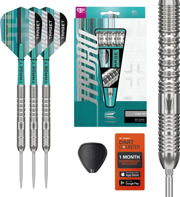 Produktbild von Target Darts Hydro Steel Tip Dart Set 23G Barrel 01 - 90% Tungsten