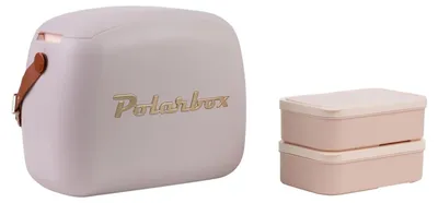 Immagine prodotto di Polarbox CoolerBag 6L: borsa termica con 2 contenitori da 1 litro  Borsa termica leggera ed elegante