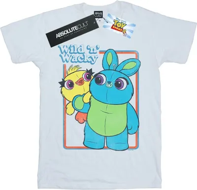 Produktbild von Disney - "Toy Story 4 Wild And Wacky" T-Shirt für Herren BI48477 (S) (Weiß)