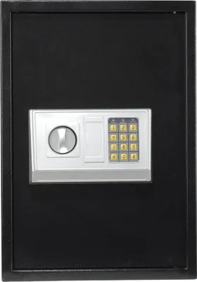 Produktbild von Aktentresor Tresor Elektronikschloss Safe Möbeltresor Wandtresor Geldschrank A1 schwarz