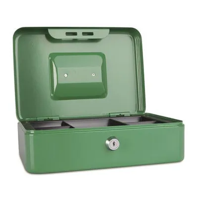 Obrázok produktu pre Pokladnička, 25x18x9 cm, DONAU, zelená, 5233001PL-06