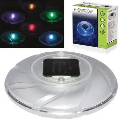 Obrázok produktu pre Bestway 58111, Priehľadná, Odolné voči obliatiu, Vode odolné, 1 kusov, LED, Modrá, Zelená, Ružová, Purpurová, Biela, Žltá, 8 h