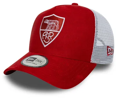 Produktbild von New Era A-Frame Trucker Cap - FAUX SUEDE AS Rom