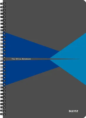 Produktbild von LEITZ Collegeblock "Office" DIN A5 kariert 90 Blatt blau