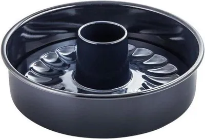 Produktbild von Famanu Kuchenform Set mit flacher und Rohrboden - Ø 28 cm - Blau