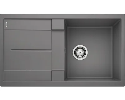 Produktbild von Blanco Metra 5 - Silgranitspüle, 860x500 mm, Felsgrau 518872