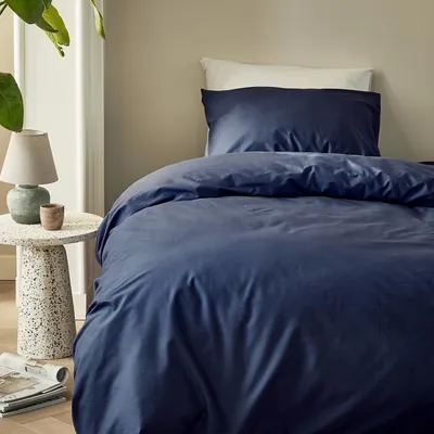 Produktbild von Cinderella Weekend - Bettbezug mit Reißverschluss - Baumwolle - 135x200 cm - Navy