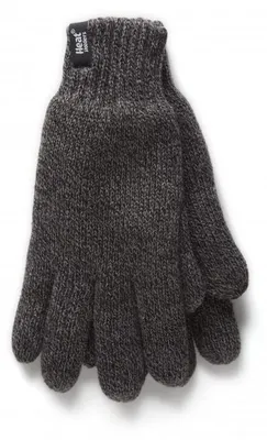 Productafbeelding van Heat Holders Flat Knit Gloves L/XL Charcoal (1 paar)