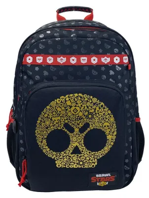 Produktbild von Brawl Stars Schulrucksack Kinder 43x35cm Rucksack mit 3 Fächern