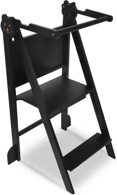 Produktbild von Montessori Küchenassistent - Faltschutz - Schwarz