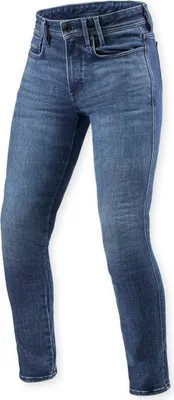 Image de Jean moto Revit Piston 3 Skinny, blau, 30/32