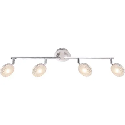 Produktbild von Globo Deckenleuchte Dl Nickel Matt, Chorm, Aluminium, 4Xled 56184-4