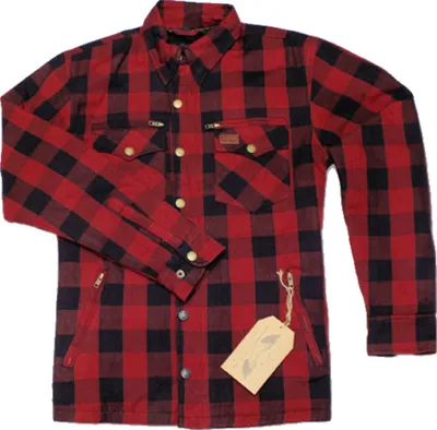 Produktbild von Büse M11 Motorrad Hemd (Red,4XL)