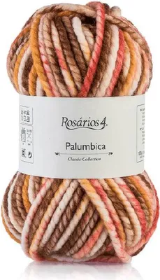 Produktbild von Rosários 4 Palumbica Garn, Marmorfarben, Super Bulky, 100g, 80%.Polyacryl, 20% Wolle