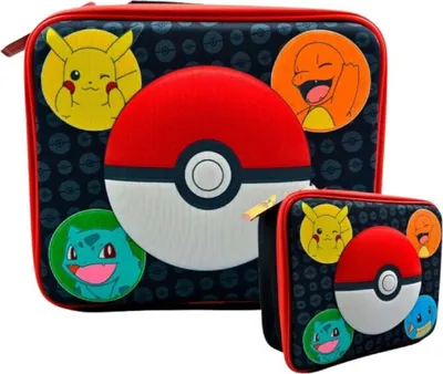Produktbild von Pokemon Lunchpaket Isolierte Tasche für Schule und Ausflüge
